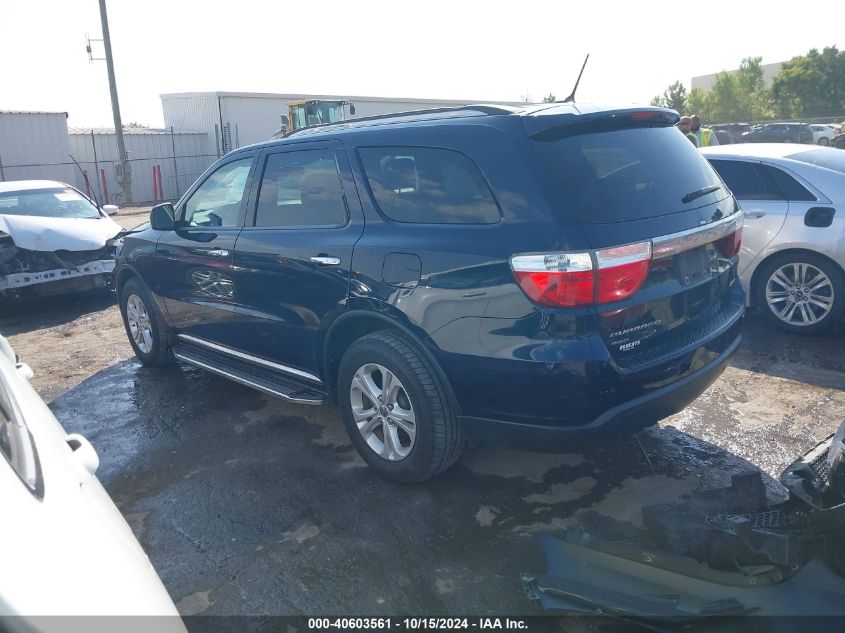 2013 Dodge Durango Crew VIN: 1C4RDJDG8DC632967 Lot: 40603561