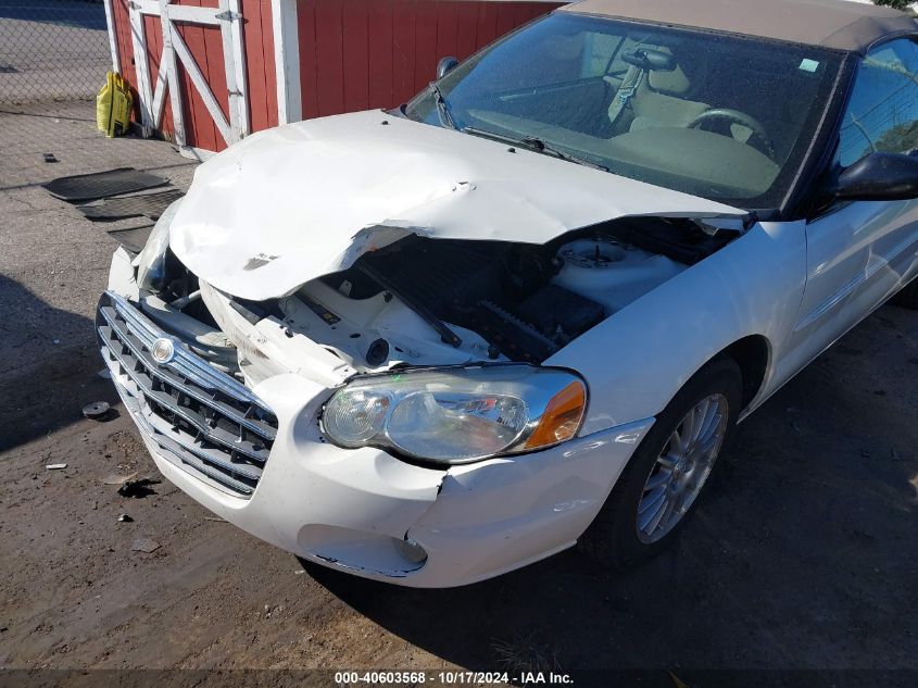 2006 Chrysler Sebring Touring VIN: 1C3EL55R26N109710 Lot: 40603568