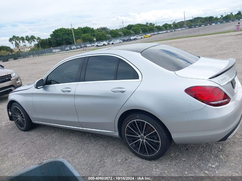 2021 Mercedes-Benz C 300 4Matic VIN: W1KWF8EB5MR604815 Lot: 40603572