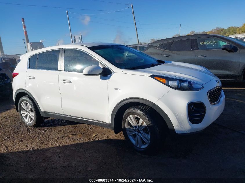 2017 Kia Sportage Lx VIN: KNDPMCAC1H7158685 Lot: 40603574