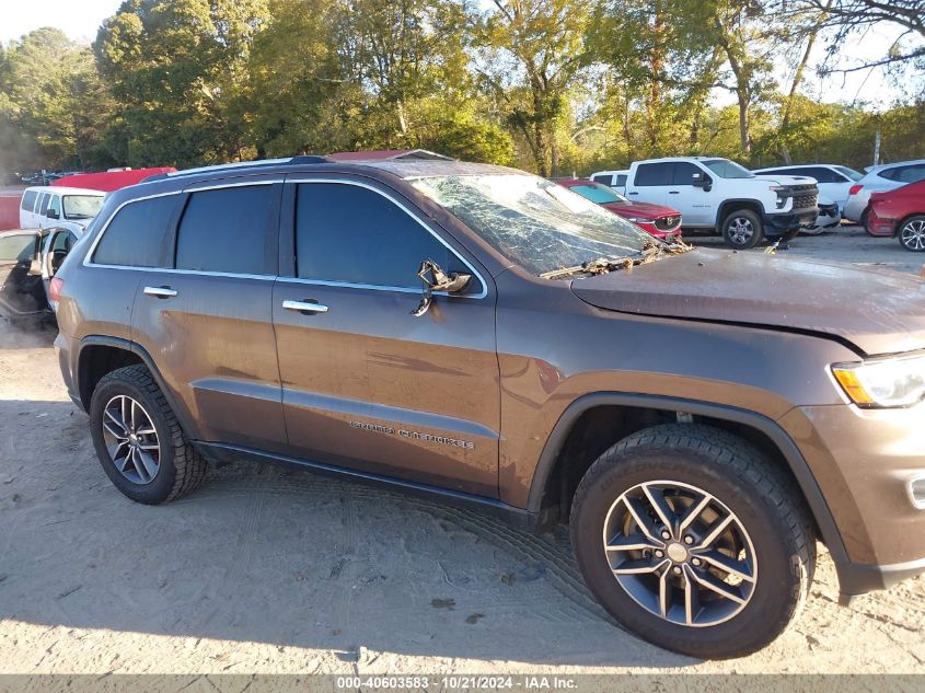 2017 Jeep Grand Cherokee Limited VIN: 1C4RJFBG9HC755174 Lot: 40603583