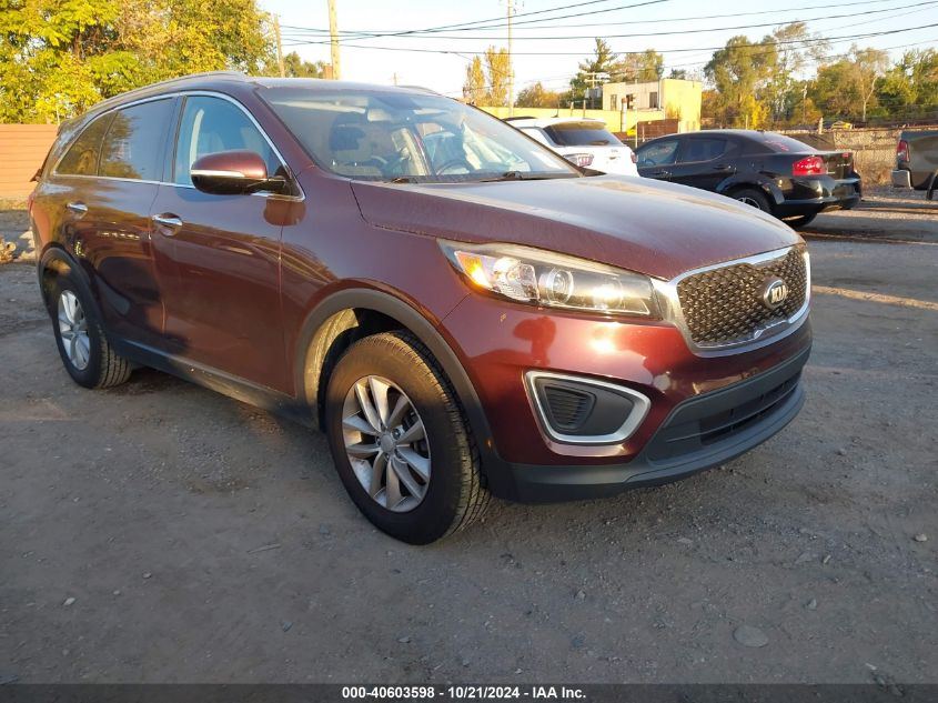 VIN 5XYPG4A39HG266391 2017 KIA SORENTO no.1