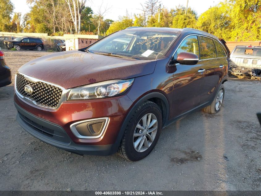 VIN 5XYPG4A39HG266391 2017 KIA SORENTO no.2