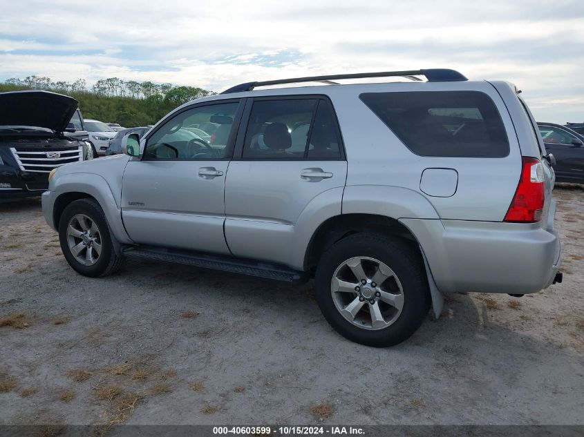 2007 Toyota 4Runner Limited V6 VIN: JTEZU17R570094467 Lot: 40603599