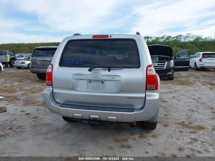 2007 Toyota 4Runner Limited V6 VIN: JTEZU17R570094467 Lot: 40603599