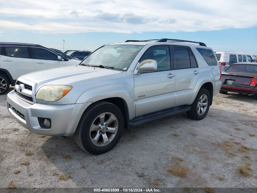 2007 Toyota 4Runner Limited V6 VIN: JTEZU17R570094467 Lot: 40603599