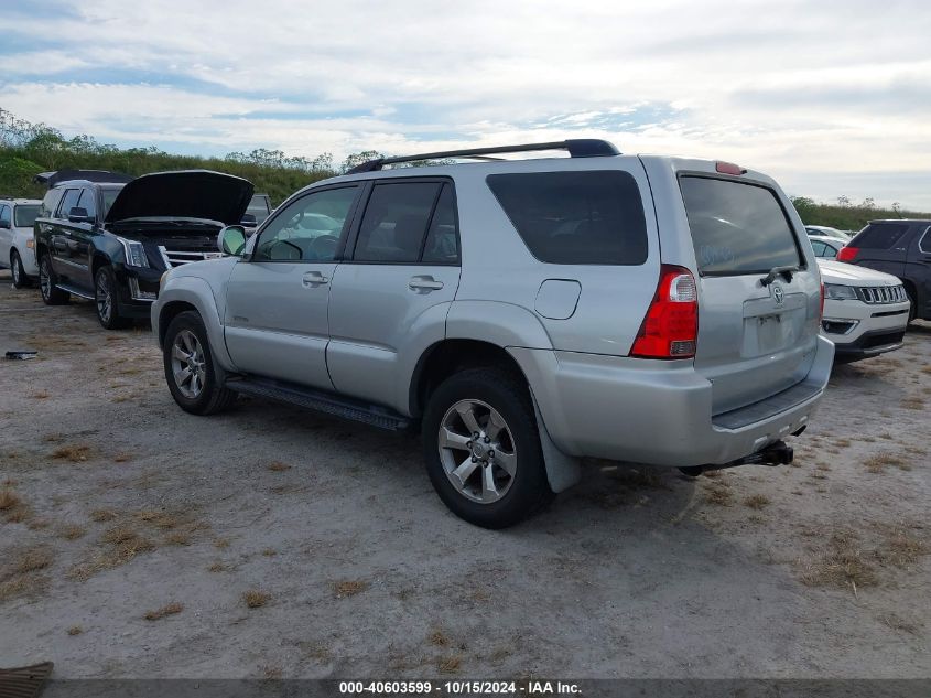 2007 Toyota 4Runner Limited V6 VIN: JTEZU17R570094467 Lot: 40603599