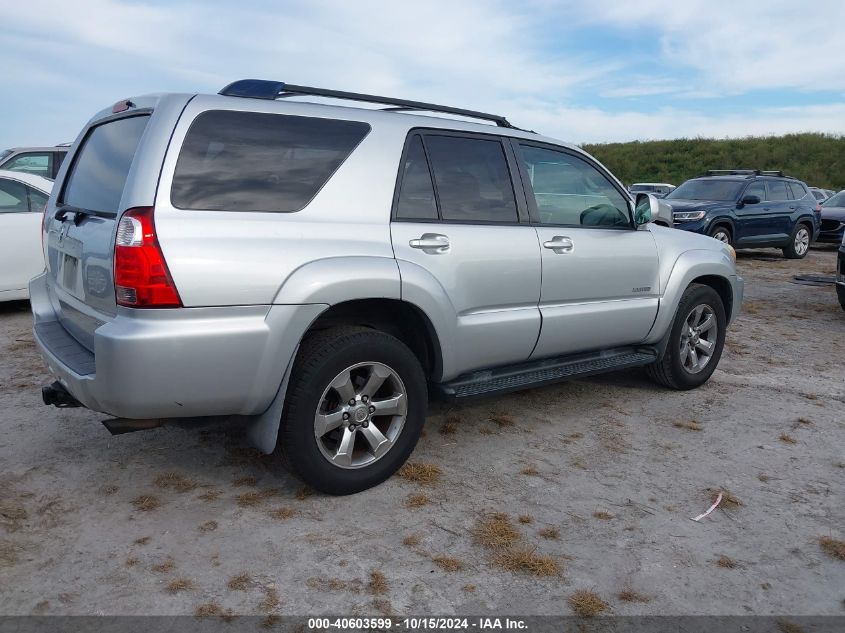 2007 Toyota 4Runner Limited V6 VIN: JTEZU17R570094467 Lot: 40603599