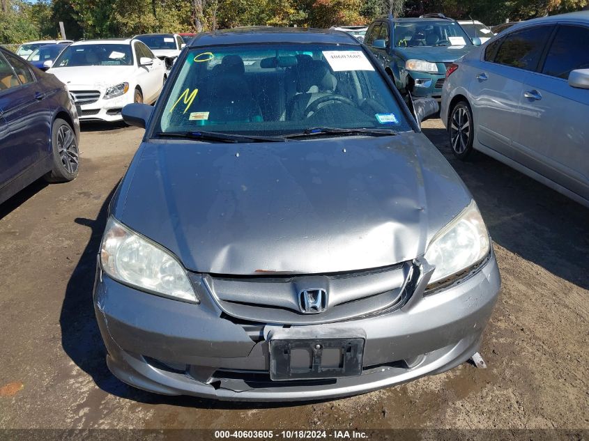 2005 Honda Civic Ex VIN: 1HGES257X5L010138 Lot: 40603605