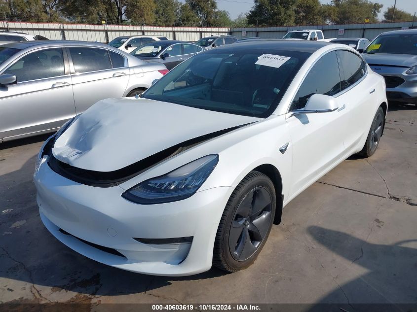 VIN 5YJ3E1EB4LF521016 2020 TESLA MODEL 3 no.2