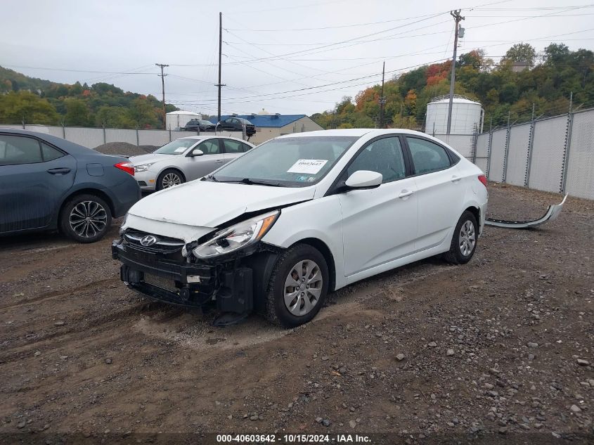 2015 Hyundai Accent Gls VIN: KMHCT4AE2FU847928 Lot: 40603642