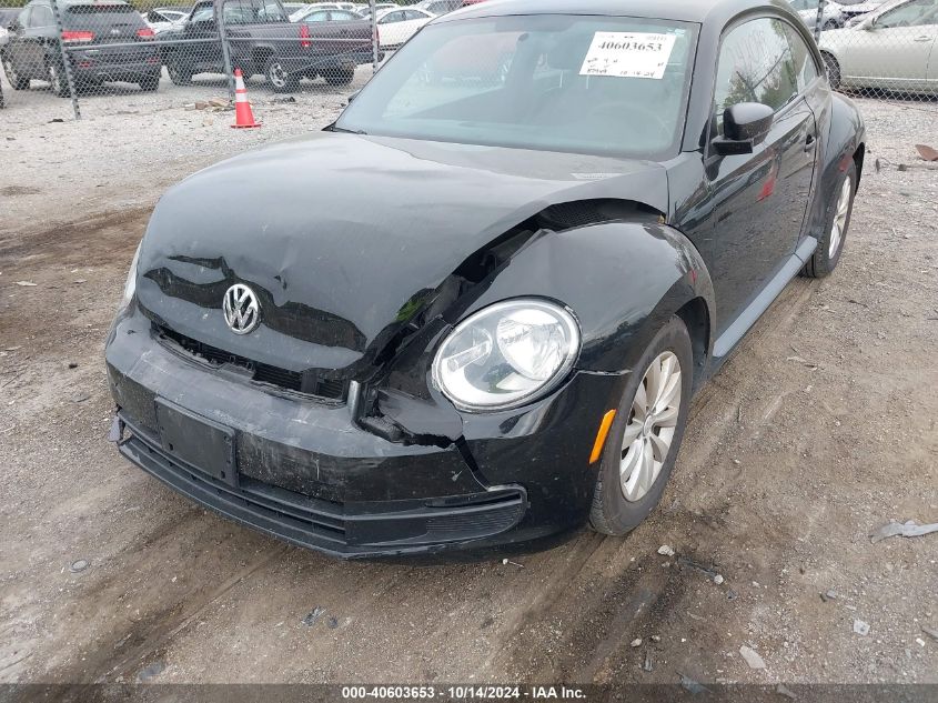 2014 Volkswagen Beetle 2.5L Entry VIN: 3VWFP7AT9EM623271 Lot: 40603653