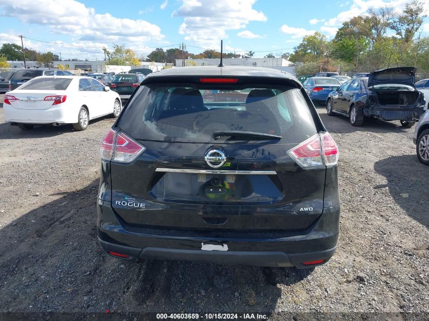 2015 Nissan Rogue S VIN: KNMAT2MV3FP532551 Lot: 40603659