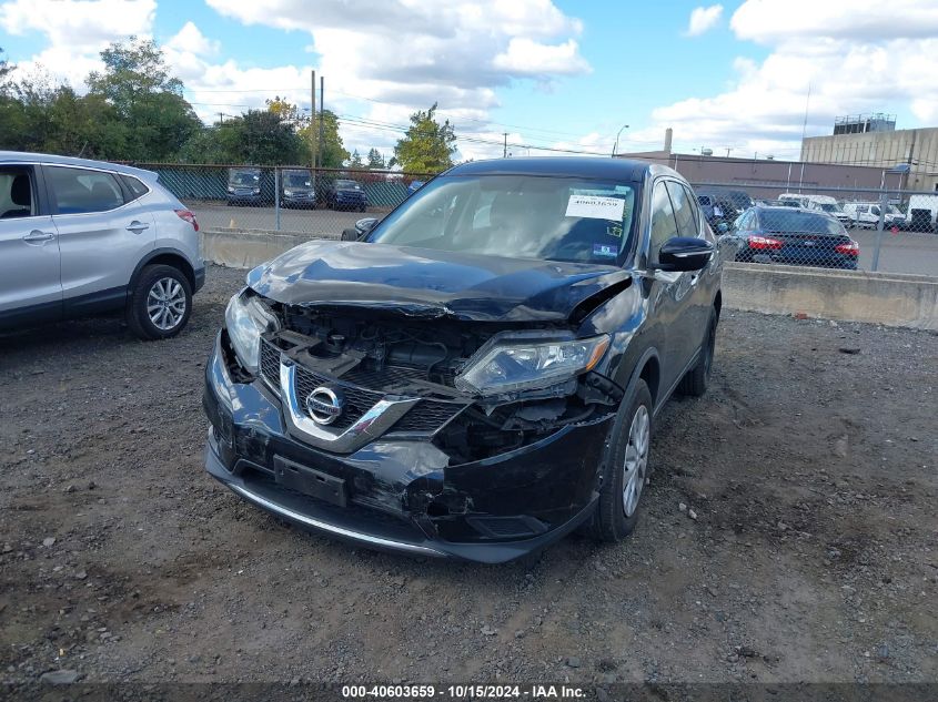 2015 Nissan Rogue S VIN: KNMAT2MV3FP532551 Lot: 40603659