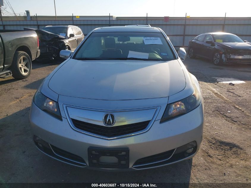 2013 Acura Tl 3.5 VIN: 19UUA8F24DA017665 Lot: 40603687