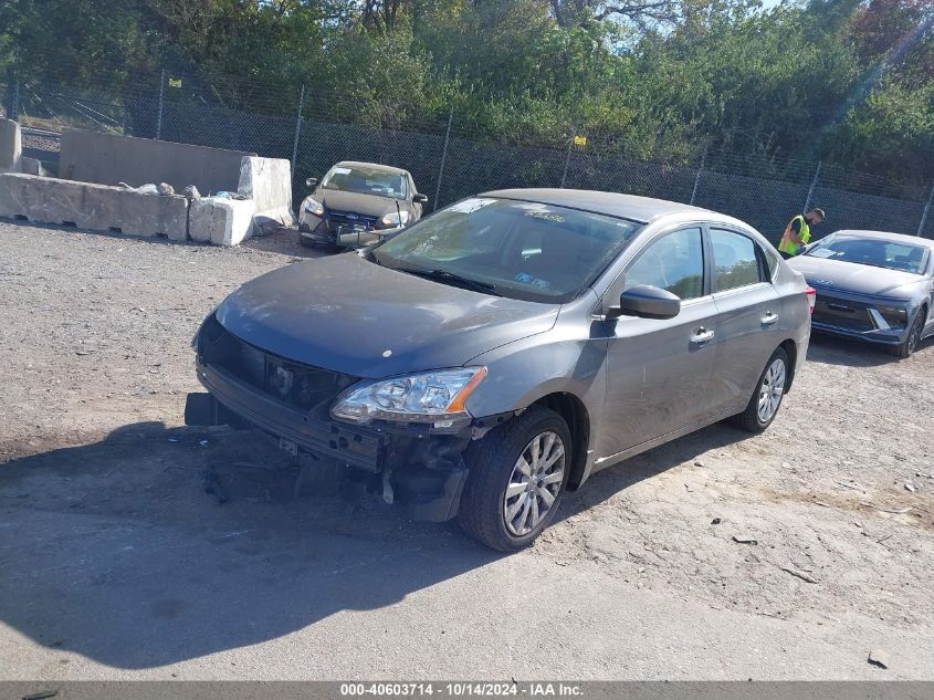 2015 Nissan Sentra Sv VIN: 3N1AB7AP4FY232816 Lot: 40603714