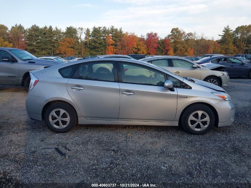 2014 Toyota Prius VIN: JTDKN3DU7E0366909 Lot: 40603737