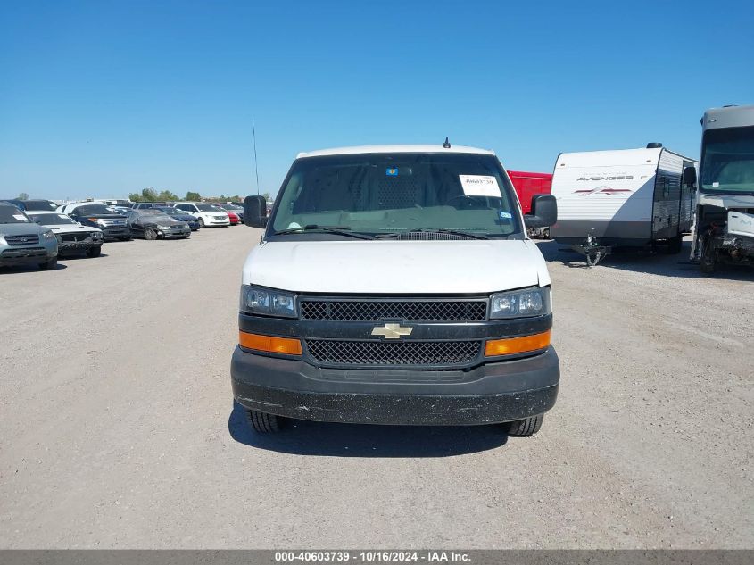 2020 Chevrolet Express Cargo Rwd 2500 Regular Wheelbase Wt VIN: 1GCWGAFP4L1277278 Lot: 40603739