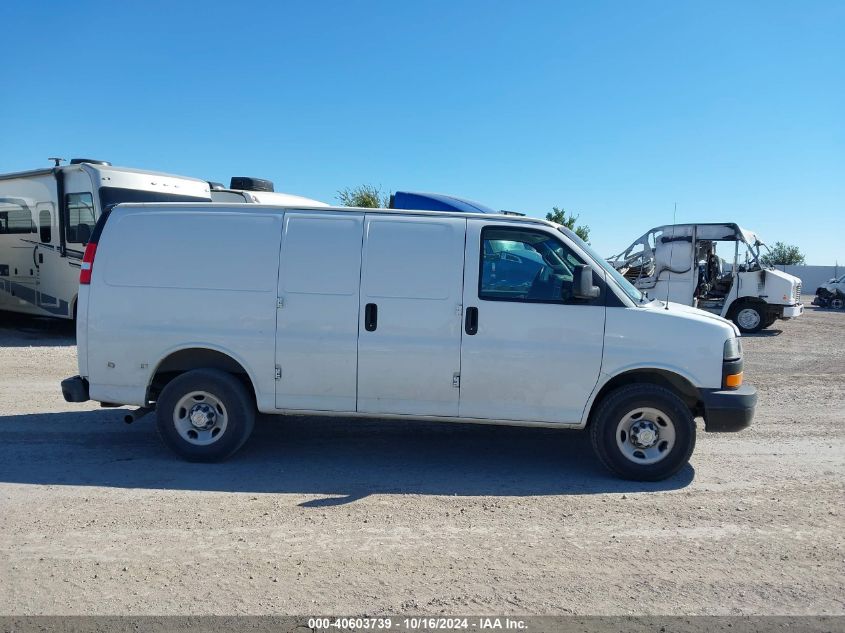 2020 Chevrolet Express Cargo Rwd 2500 Regular Wheelbase Wt VIN: 1GCWGAFP4L1277278 Lot: 40603739