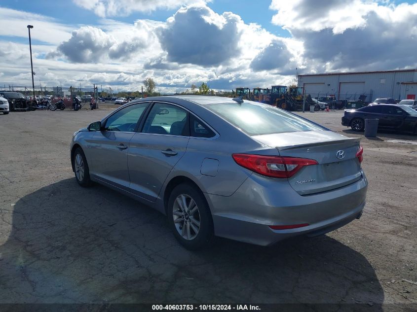 2016 Hyundai Sonata Se VIN: 5NPE24AF6GH333102 Lot: 40603753