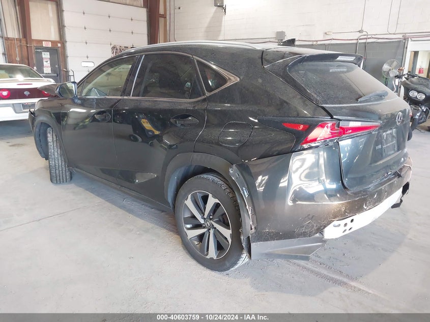 VIN JTJBARBZ9J2158250 2018 LEXUS NX 300