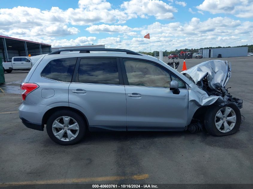 2016 Subaru Forester 2.5I Limited VIN: JF2SJARC5GH514383 Lot: 40603761