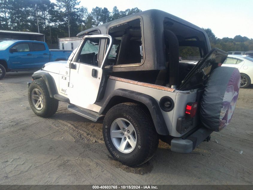 2004 Jeep Wrangler X VIN: 1J4FA39S54P756735 Lot: 40603765