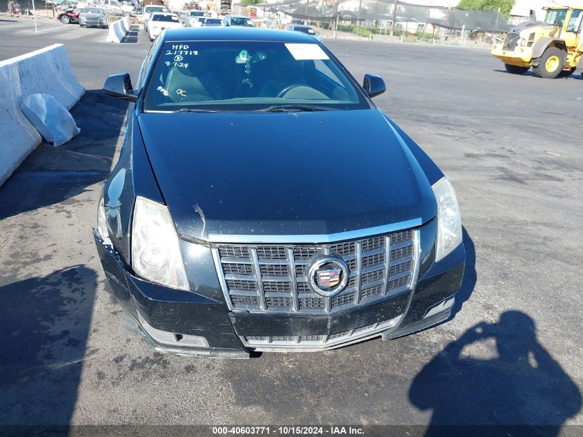 2013 Cadillac Cts Standard VIN: 1G6DA1E3XD0133641 Lot: 40603771