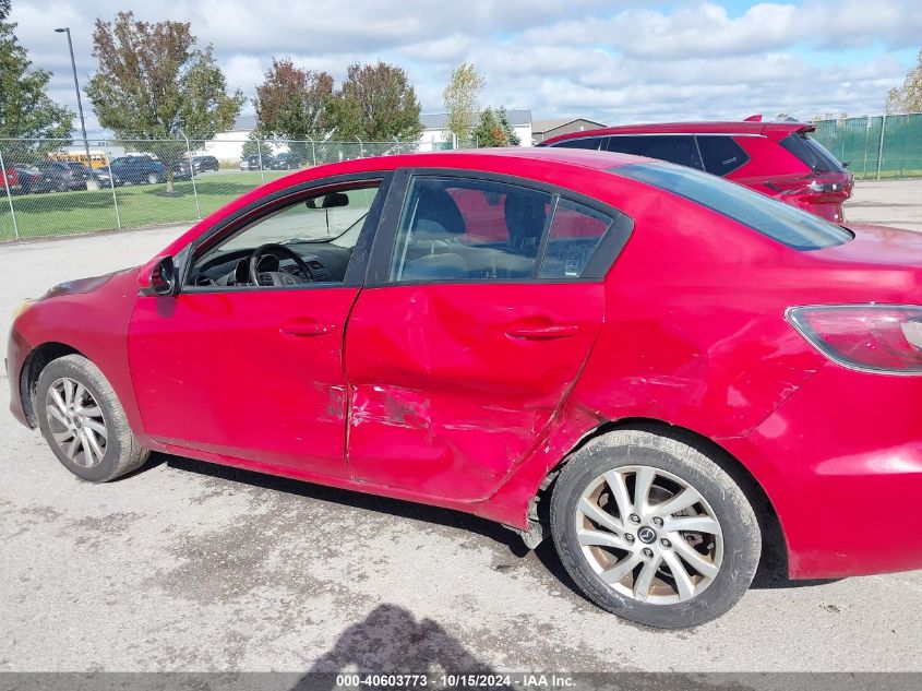 2013 Mazda Mazda3 I Touring VIN: JM1BL1VP3D1821458 Lot: 40603773