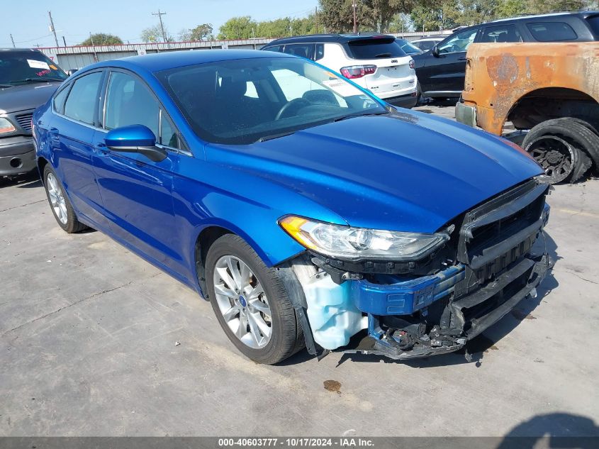 VIN 3FA6P0H79HR416301 2017 Ford Fusion, SE no.1