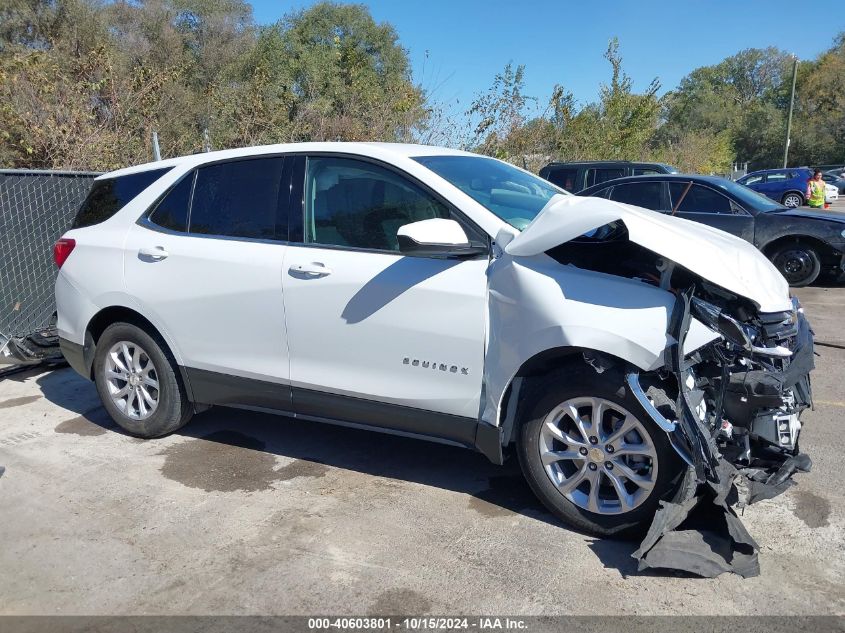 2020 Chevrolet Equinox Fwd Lt 1.5L Turbo VIN: 3GNAXKEV5LS724464 Lot: 40603801