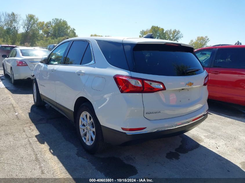 2020 Chevrolet Equinox Fwd Lt 1.5L Turbo VIN: 3GNAXKEV5LS724464 Lot: 40603801