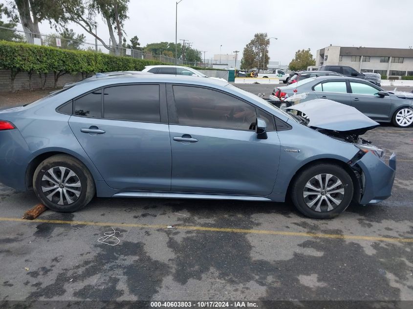 2021 TOYOTA COROLLA HYBRID LE - JTDEAMDE6MJ016266