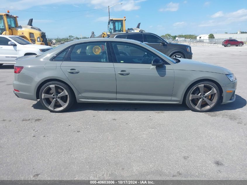 2019 Audi S4 Premium Plus VIN: WAUB4AF49KA115784 Lot: 40603806