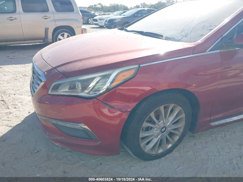 2015 Hyundai Sonata Limited VIN: 5NPE34AF9FH022629 Lot: 40603824