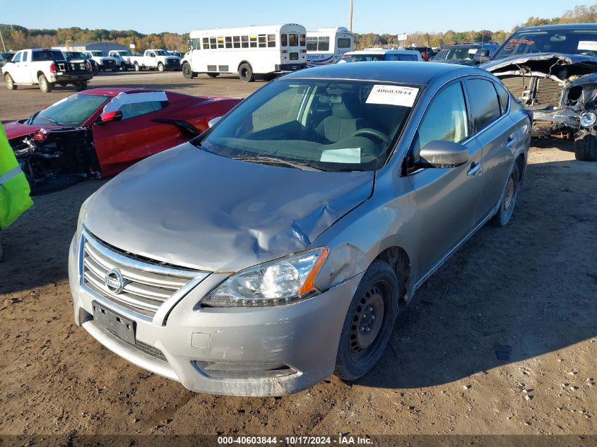 2014 Nissan Sentra Fe+ S/Fe+ Sv/S/Sl/Sr/Sv VIN: 3N1AB7AP3EY227718 Lot: 40603844