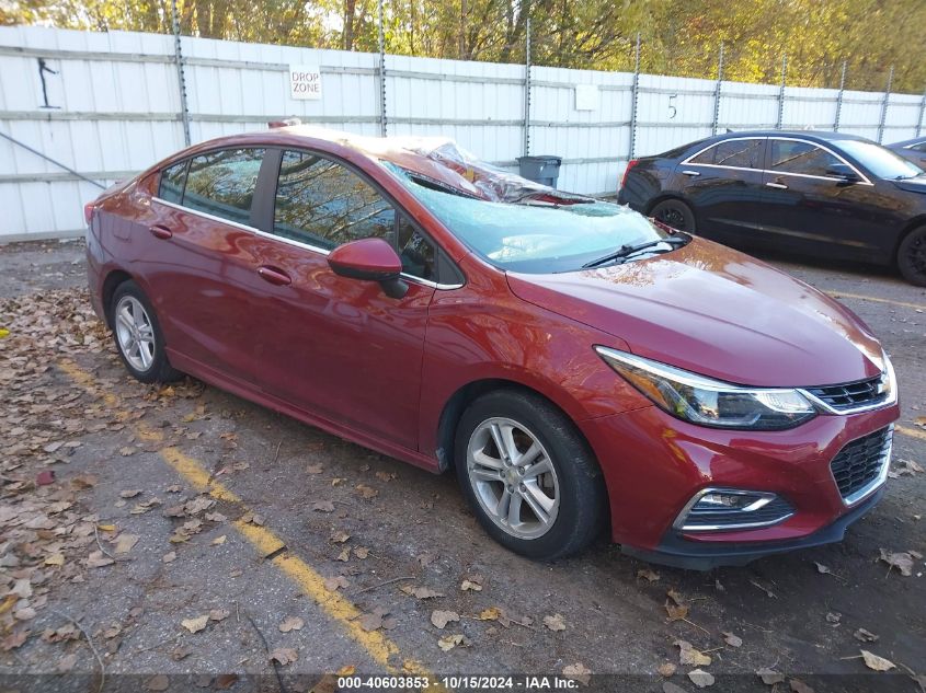 2018 Chevrolet Cruze Lt Auto VIN: 1G1BE5SM8J7208751 Lot: 40603853