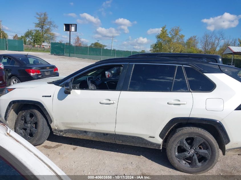 2020 Toyota Rav4 Hybrid Xse VIN: JTMEWRFV5LD544633 Lot: 40603858