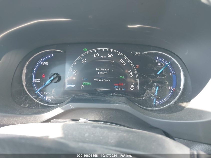 2020 Toyota Rav4 Hybrid Xse VIN: JTMEWRFV5LD544633 Lot: 40603858