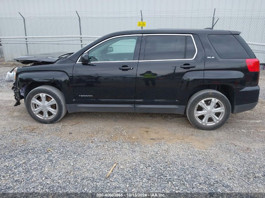 2017 GMC Terrain Sle-1 VIN: 2GKALMEK0H6264596 Lot: 40603865