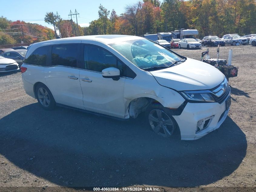 2018 Honda Odyssey Ex-L VIN: 5FNRL6H70JB019315 Lot: 40603894