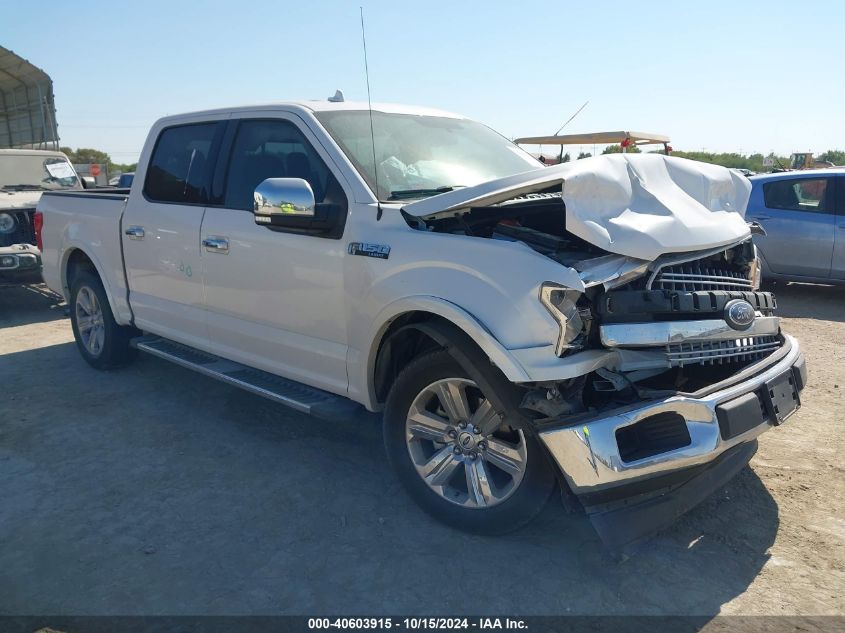 2018 Ford F-150 Lariat VIN: 1FTEW1C55JKD98362 Lot: 40603915