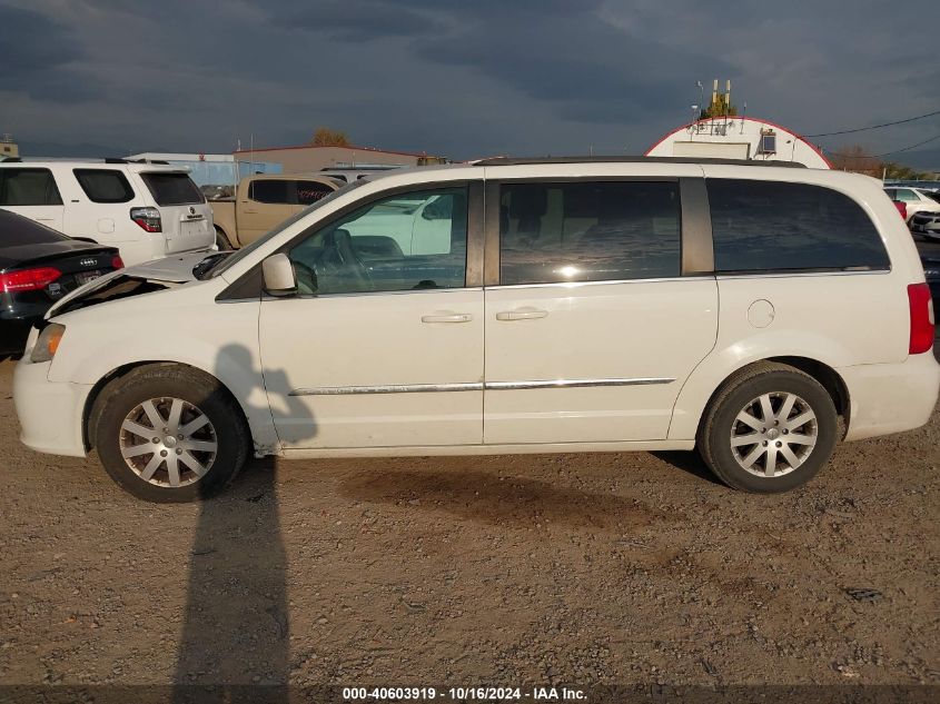 2013 Chrysler Town & Country Touring VIN: 2C4RC1BG2DR689145 Lot: 40603919