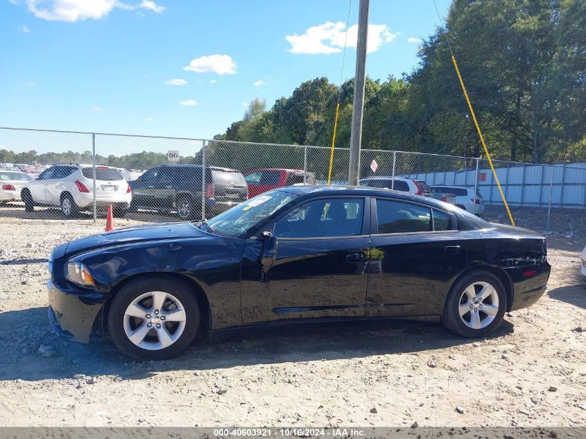 2012 Dodge Charger Se VIN: 2C3CDXBG4CH214983 Lot: 40603921