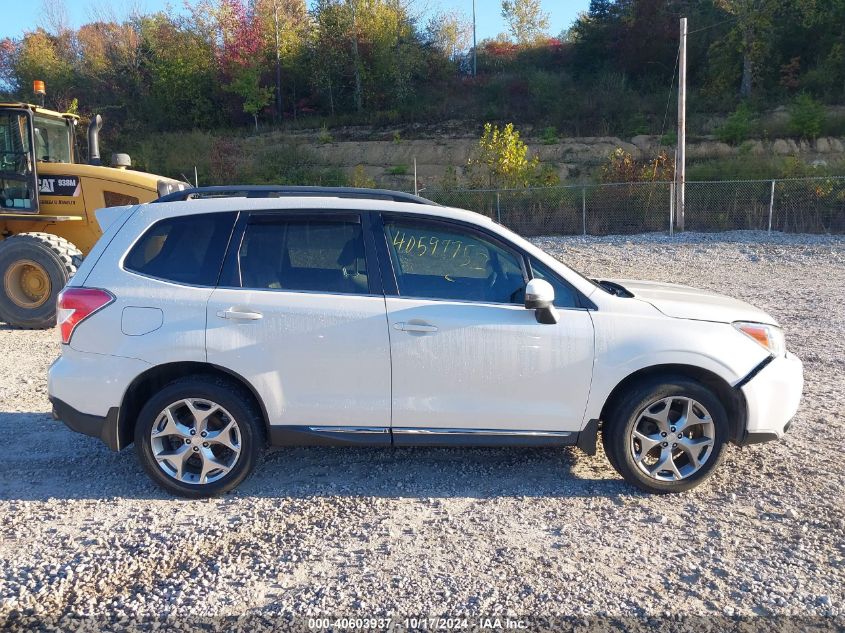 2015 Subaru Forester 2.5I Touring VIN: JF2SJAUC8FH447316 Lot: 40603937