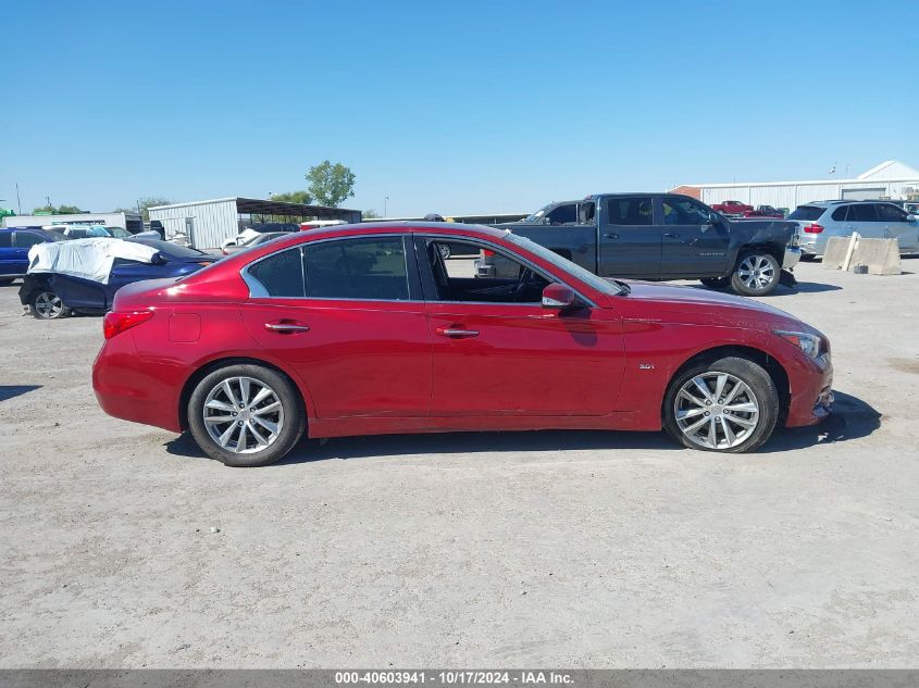 2016 Infiniti Q50 Premium/Sport VIN: JN1EV7AP6GM302040 Lot: 40603941