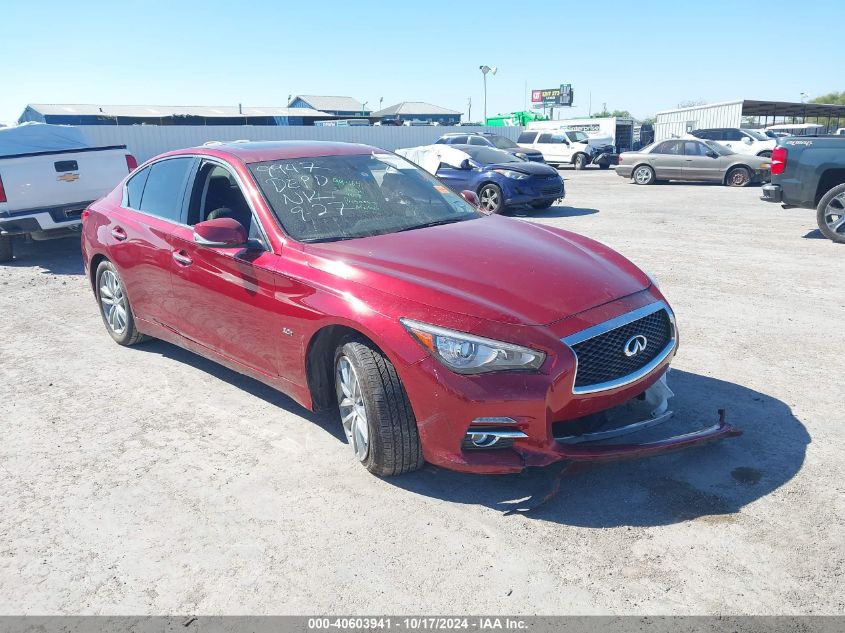 2016 Infiniti Q50 Premium/Sport VIN: JN1EV7AP6GM302040 Lot: 40603941