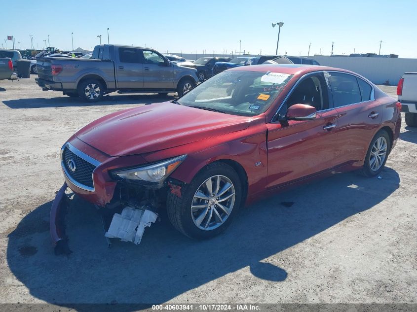 2016 Infiniti Q50 Premium/Sport VIN: JN1EV7AP6GM302040 Lot: 40603941