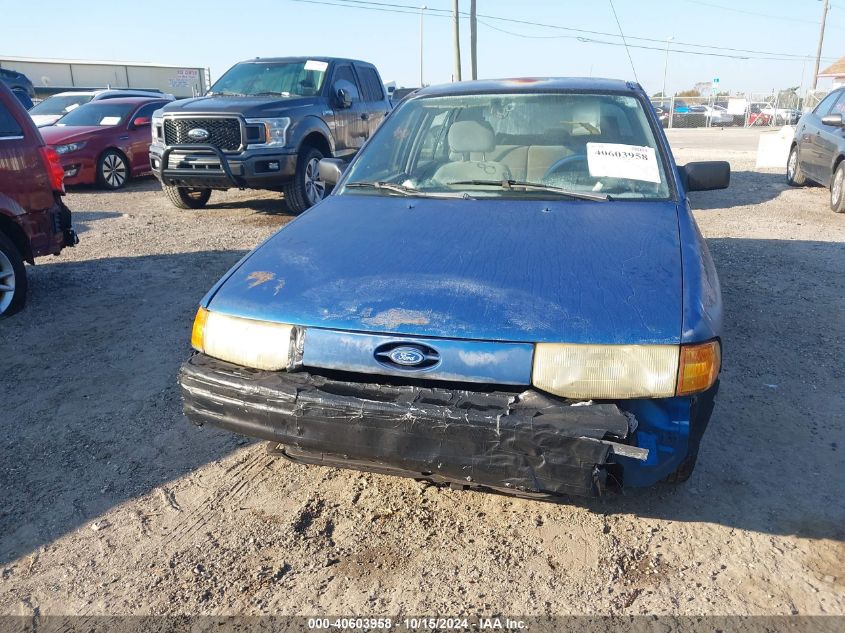 1991 Ford Escort Lx VIN: 1FAPP14J5MW154831 Lot: 40603958