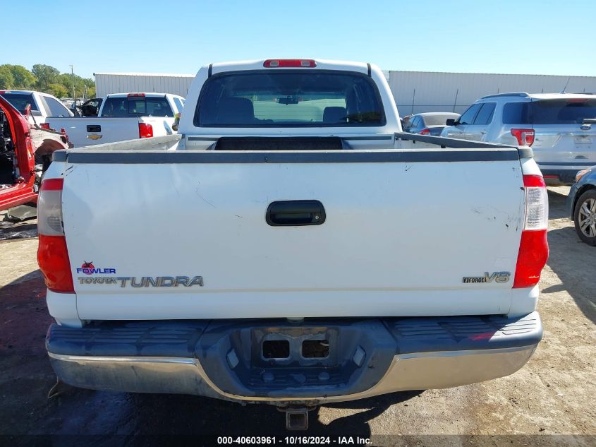 2006 Toyota Tundra Sr5 V8 VIN: 5TBET34166S505475 Lot: 40603961